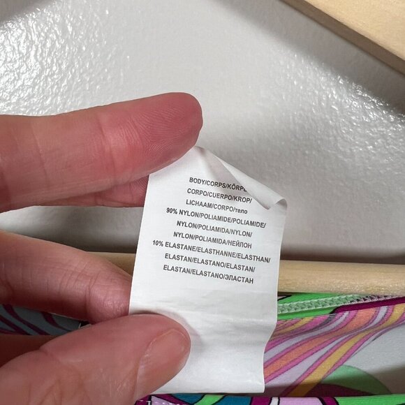 Trina Turk Paradise Plume Tunic Swim Cover Up One Size Tropical Beach Vacation - Picture 10 of 10